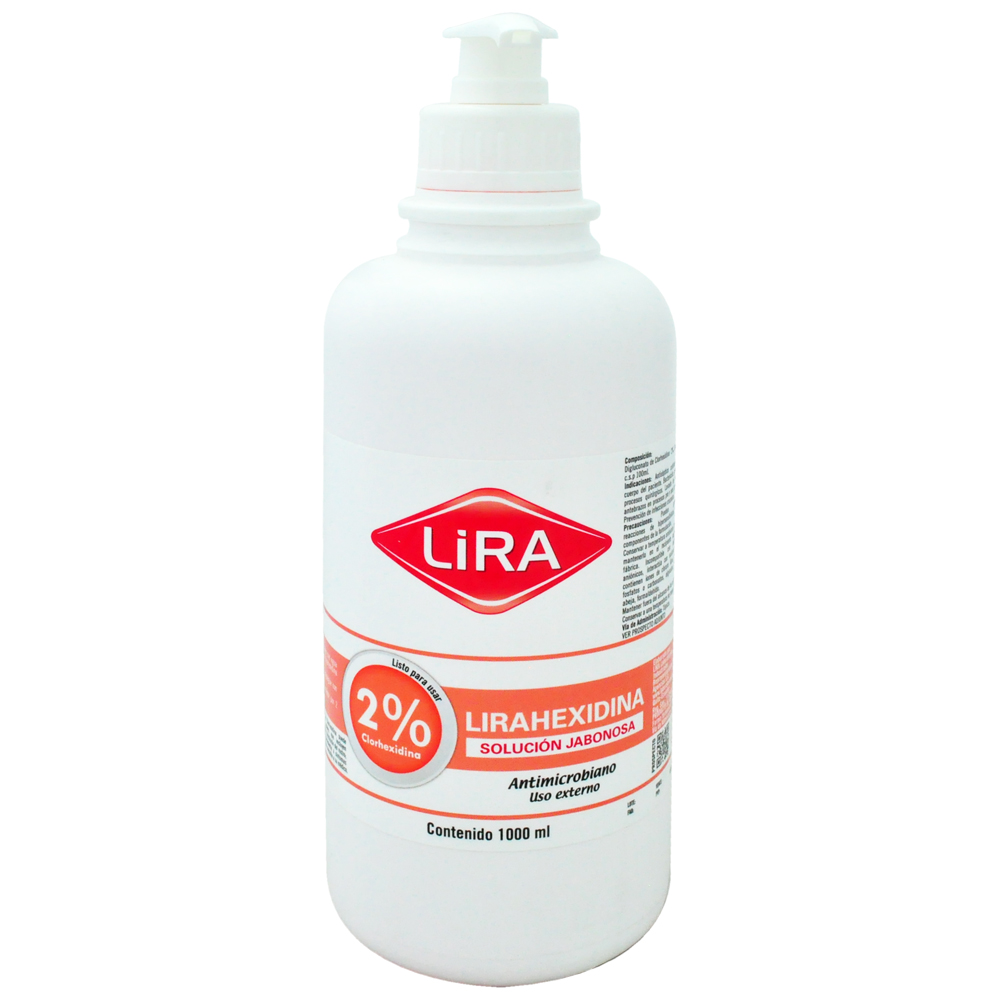 CLORHEXIDINA 2% LIRA  1000ml