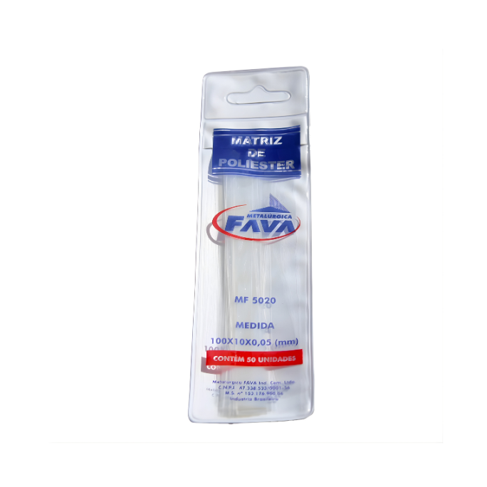 TIRA CELULOIDE FAVA x 50