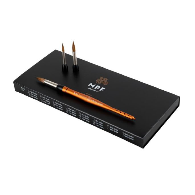 Pincel Optimum™ Spring 3-in-1 Brush Kit. Citrus