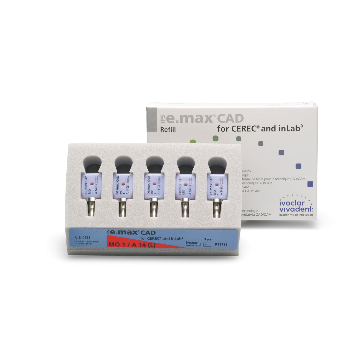 E.MAX CAD LT A1 A14L 5pcs CEREC