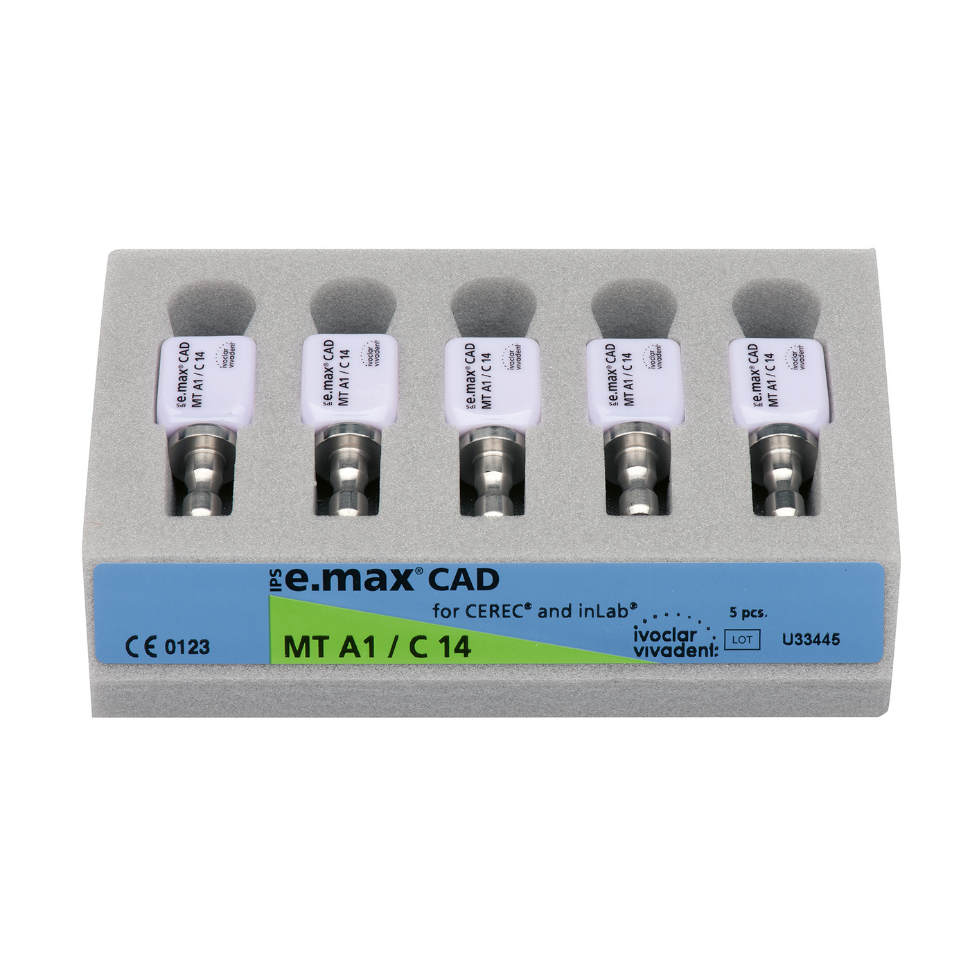E.MAX CAD C14 MT A1 5pcs CEREC