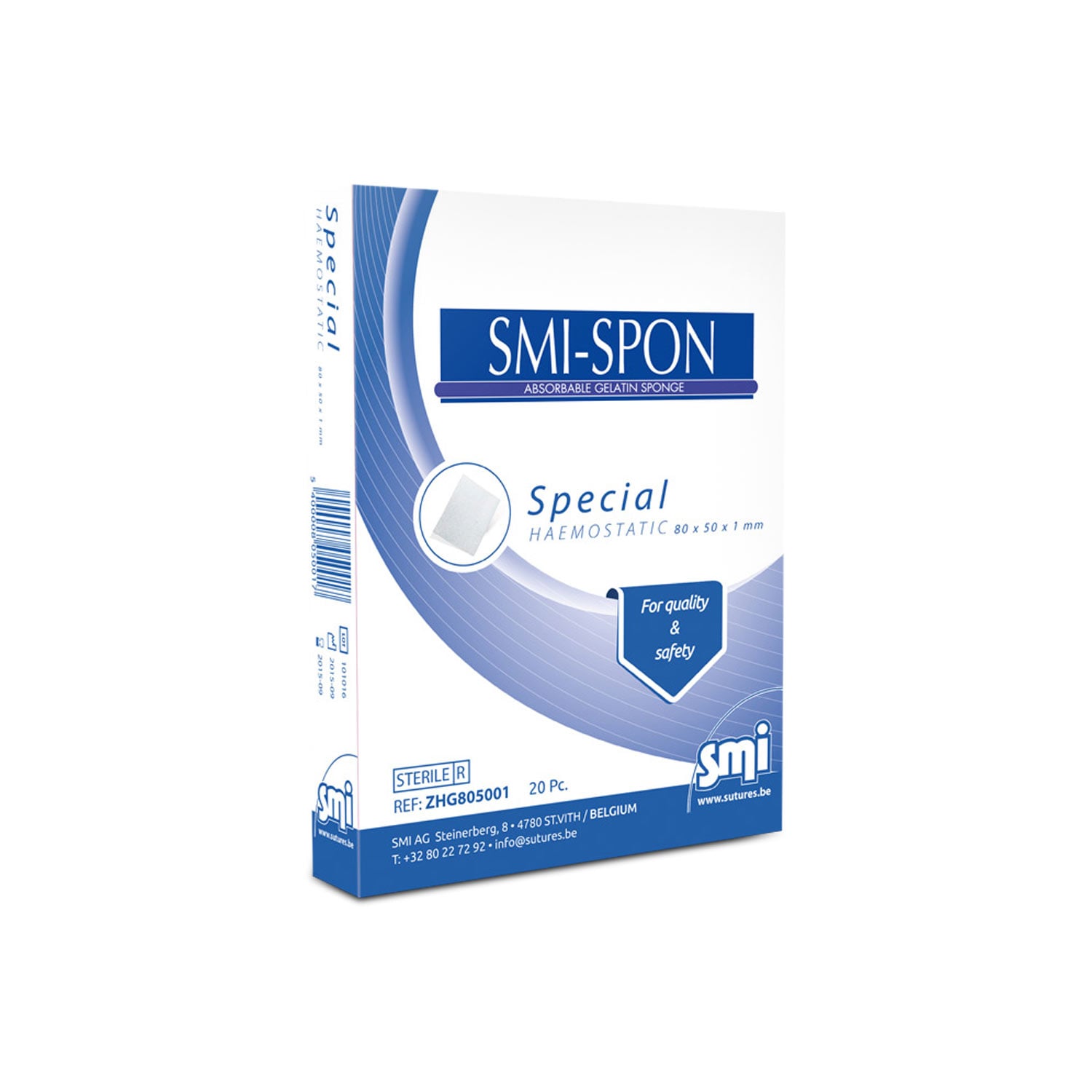 ESPONJA HEMOSTATICA SMI-SPON x 32