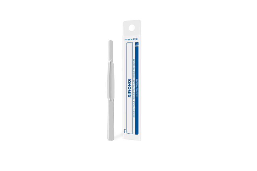 ESPATULA P/ IONOMERO PLASTICA MAQUIRA