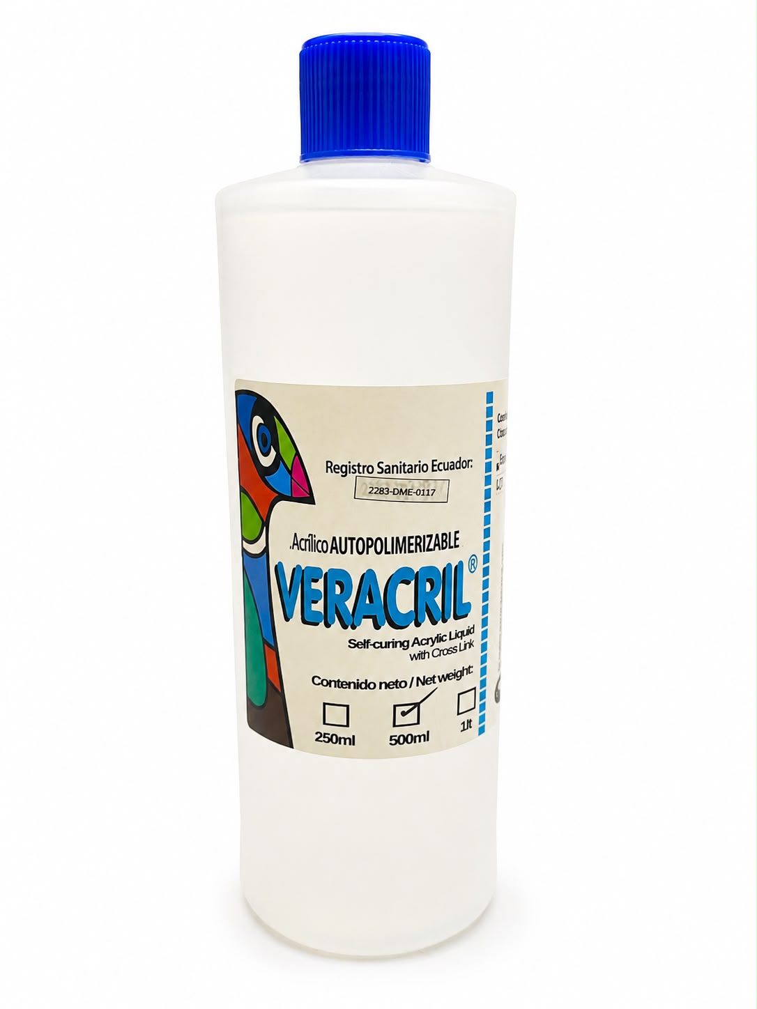 ACRILICO RAP LIQUIDO  500 ml VERACRIL