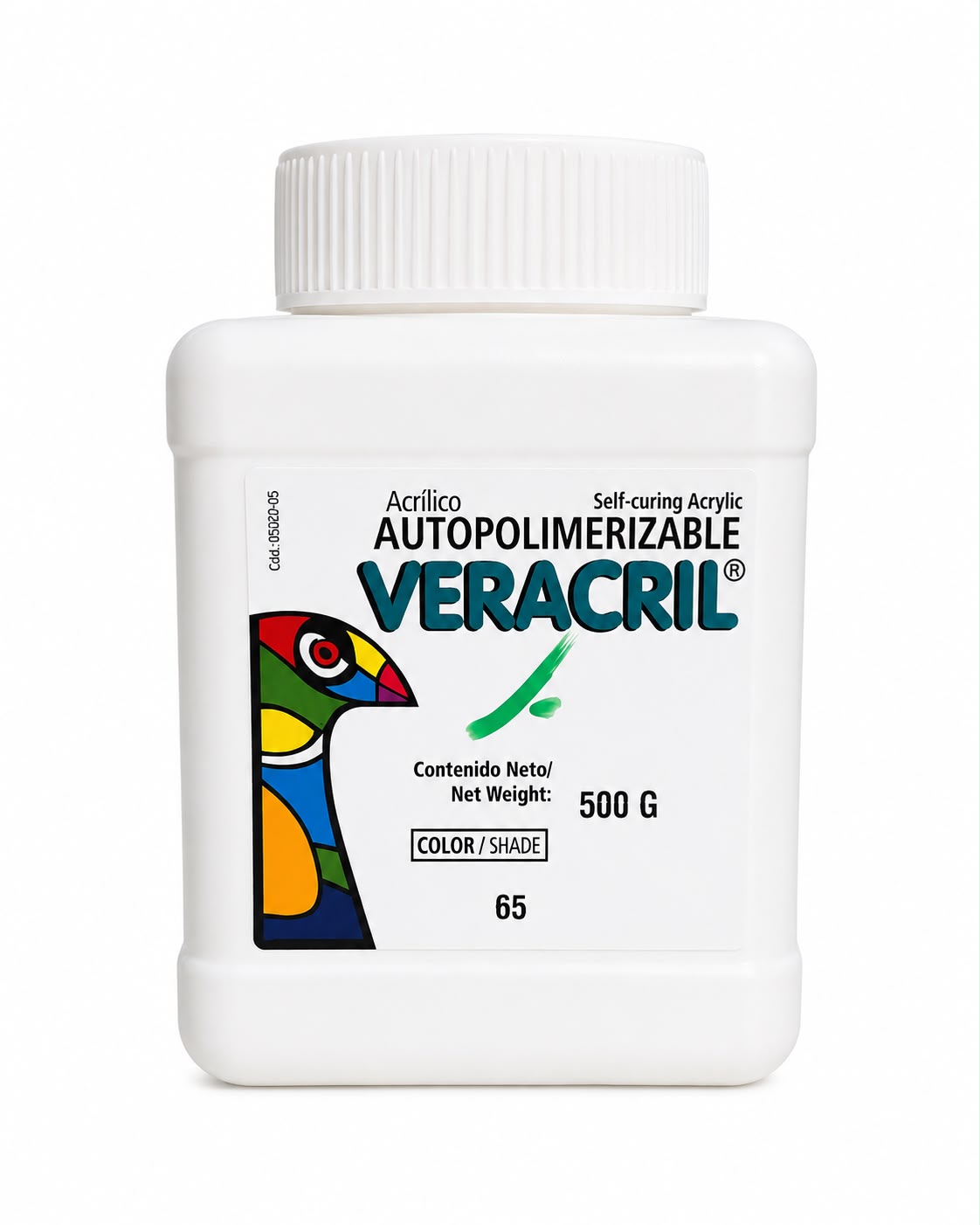 ACRILICO POL CRILENE #65 TARRO 500gr VERACRIL