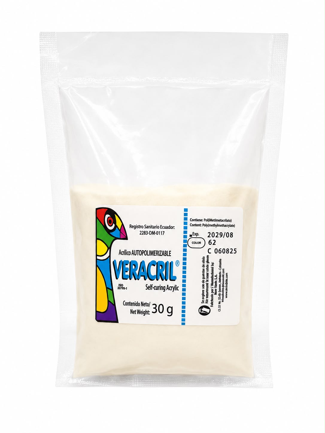 ACRILICO PORCION 30G (#62) VERACRIL