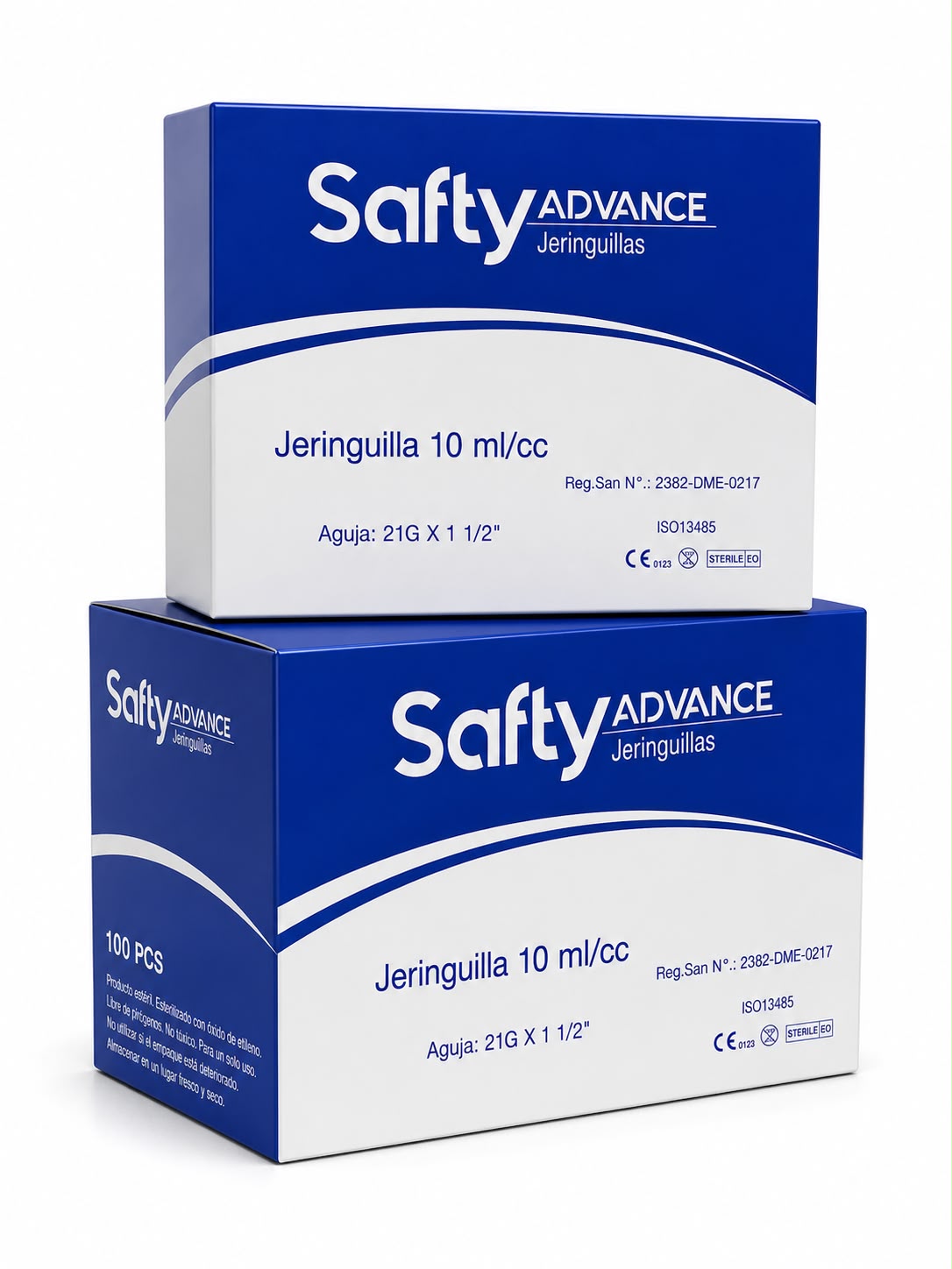 JERINGUILLA 10ml x 100 pcs