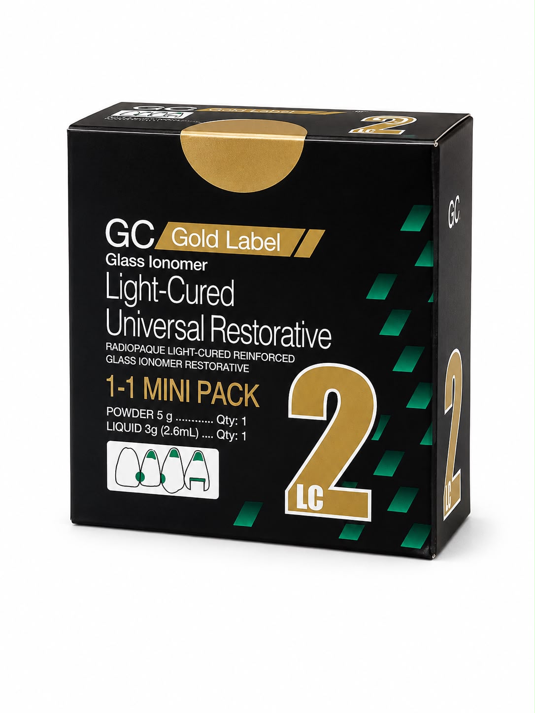 GC FUJI 2 LC RESTORATIVE 5g+3g MINI KIT