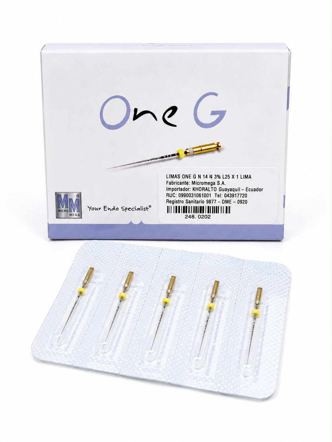 MICROMEGA LIMAS ONE G N14 3% L25 X1