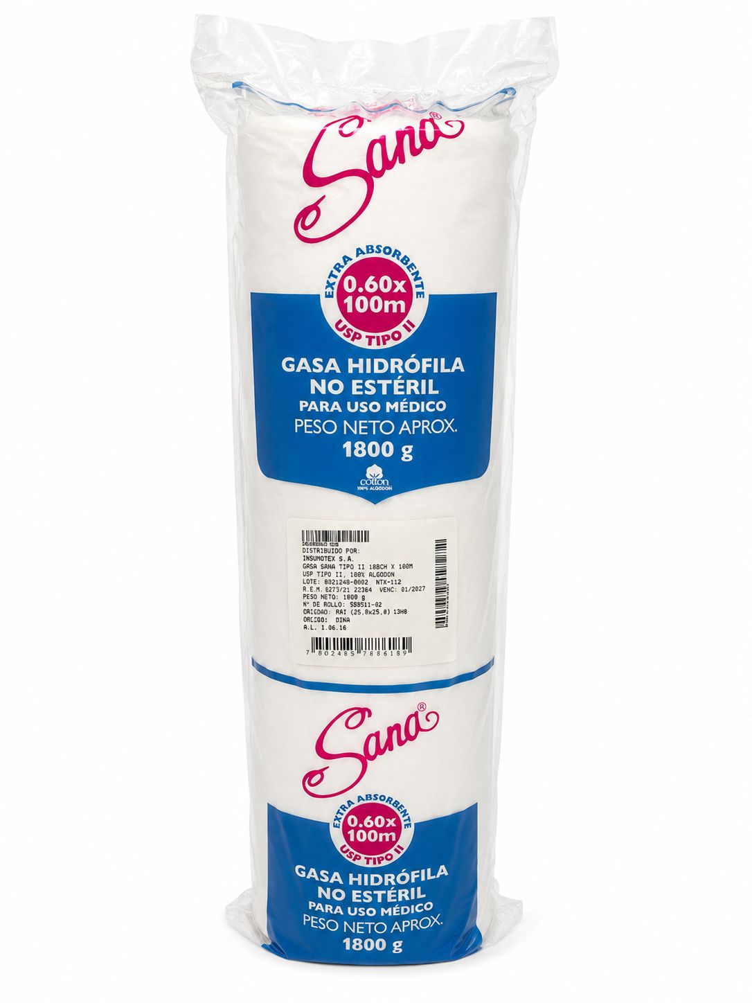 GASA PIEZA 100x0.60 SANA