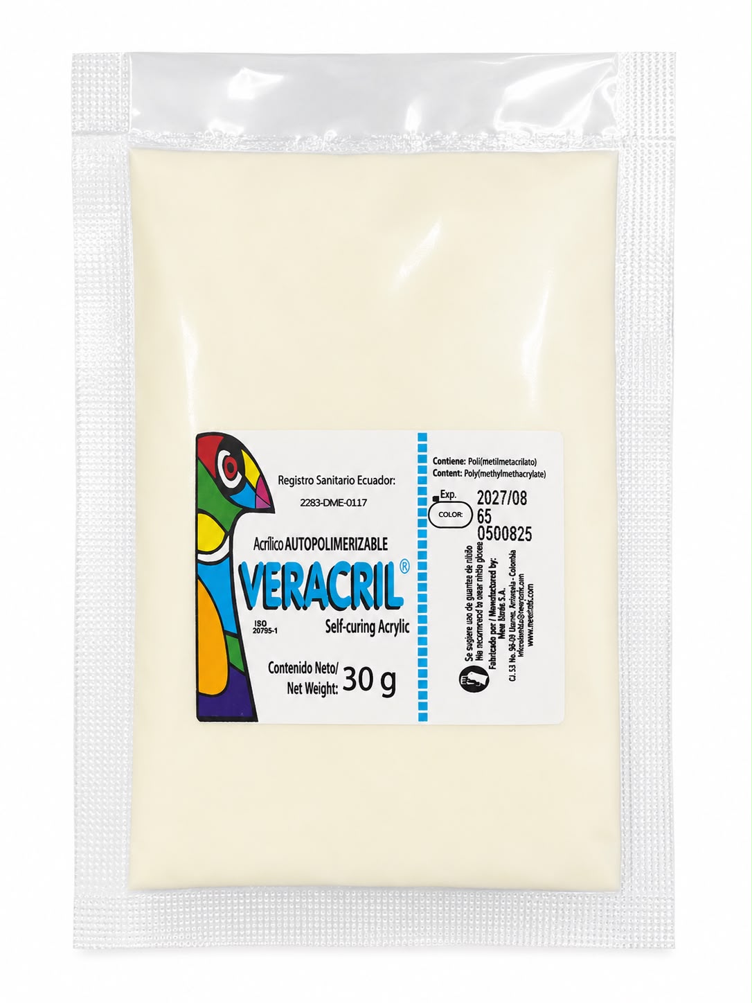 ACRILICO PORCION 30G (#65) VERACRIL