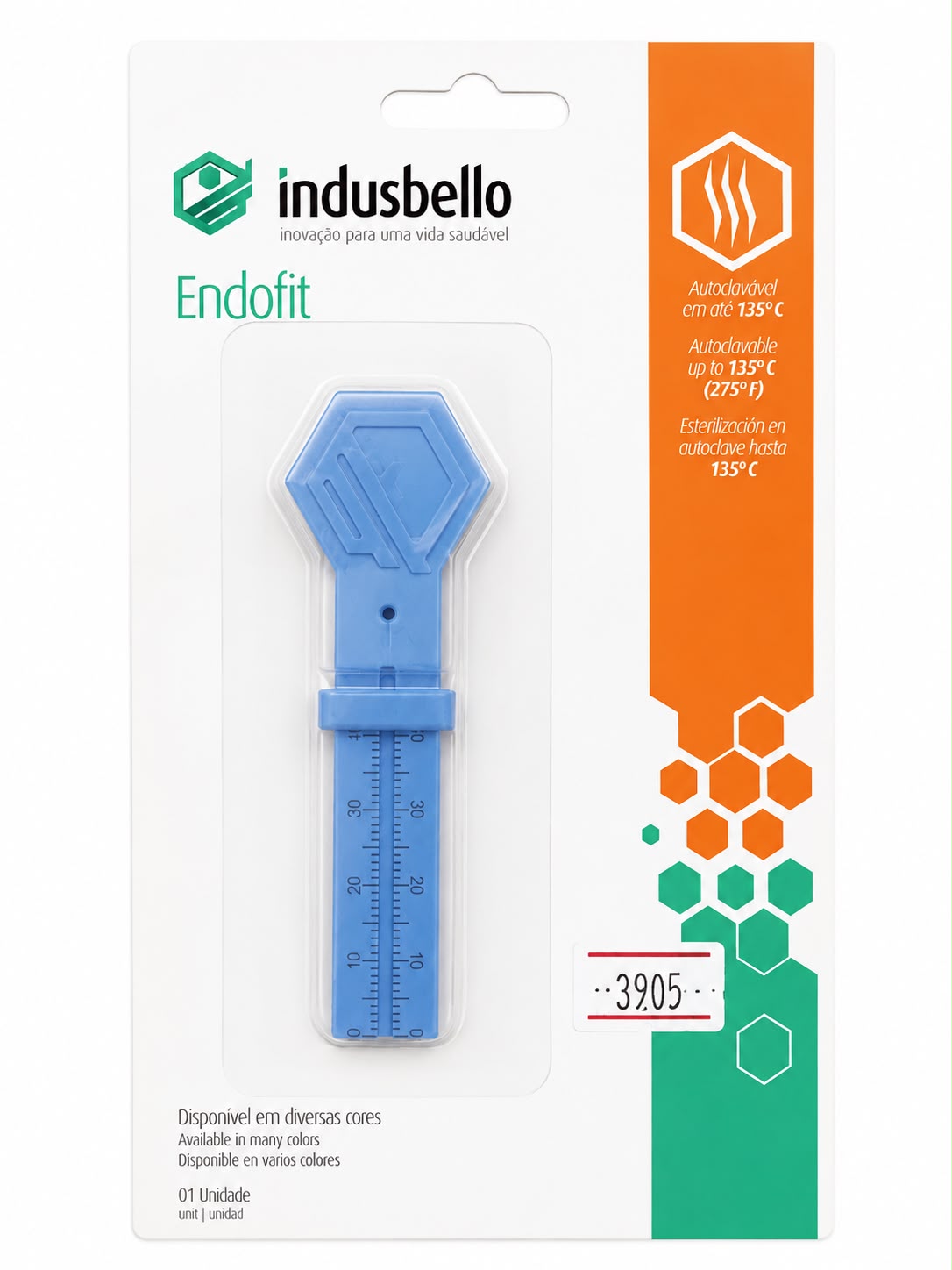 REGLA ENDODONTICA ENDOFIT INDUSBELLO