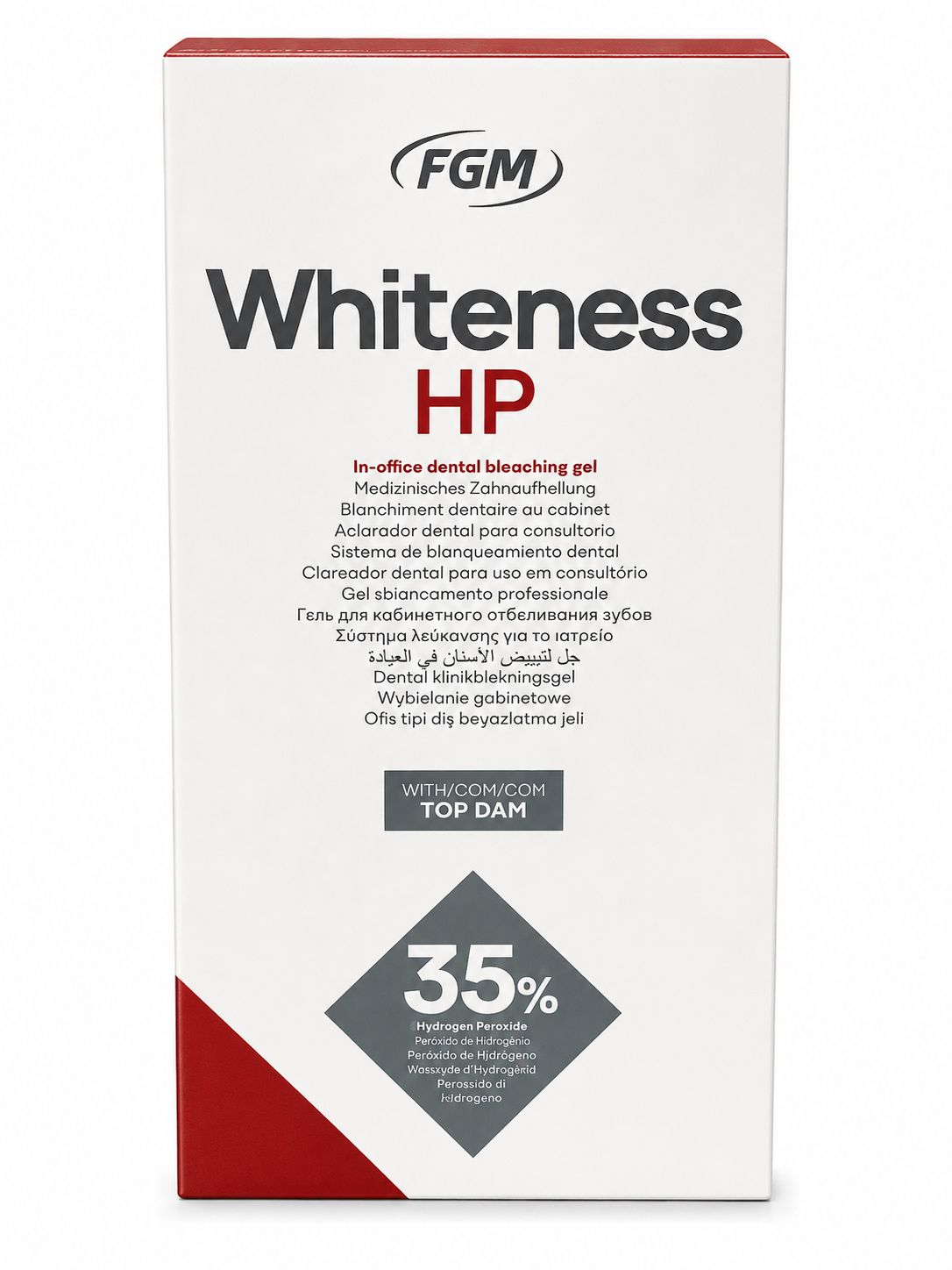 WHITENESS HP 35% OFICINA + TOPDAM