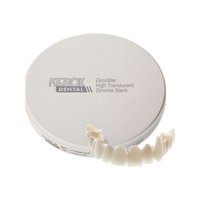 Disco de Zirconio ZIRCOSTAR HT U1(B1) 98x16 mm