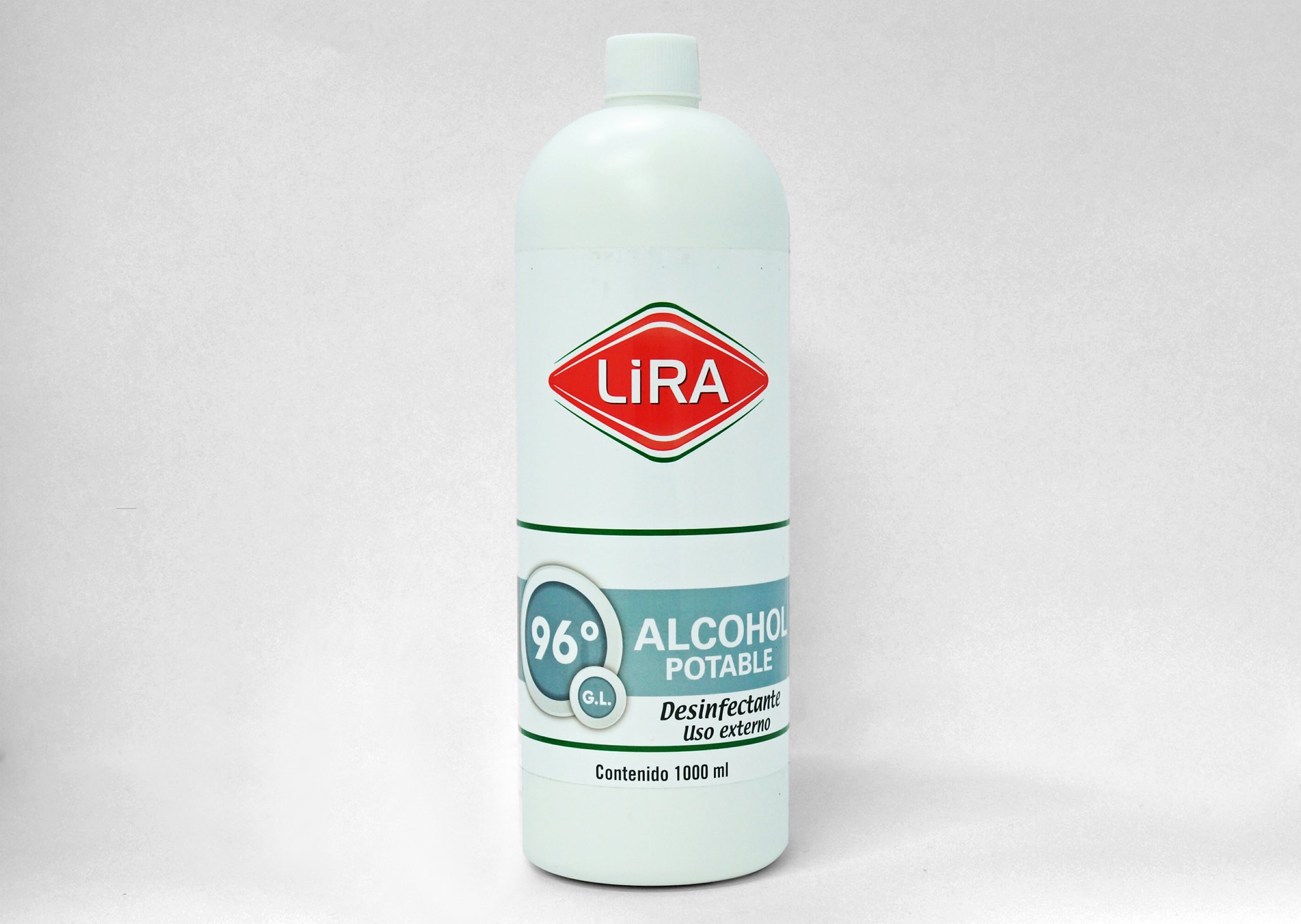 ALCOHOL POTABLE LT LIRA (INDUSTRIAL)