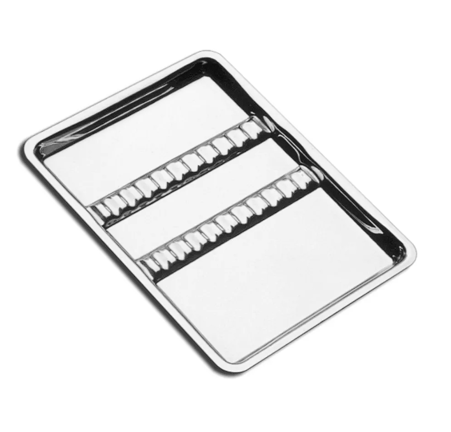 BANDEJA FAVA ACERO 22x17