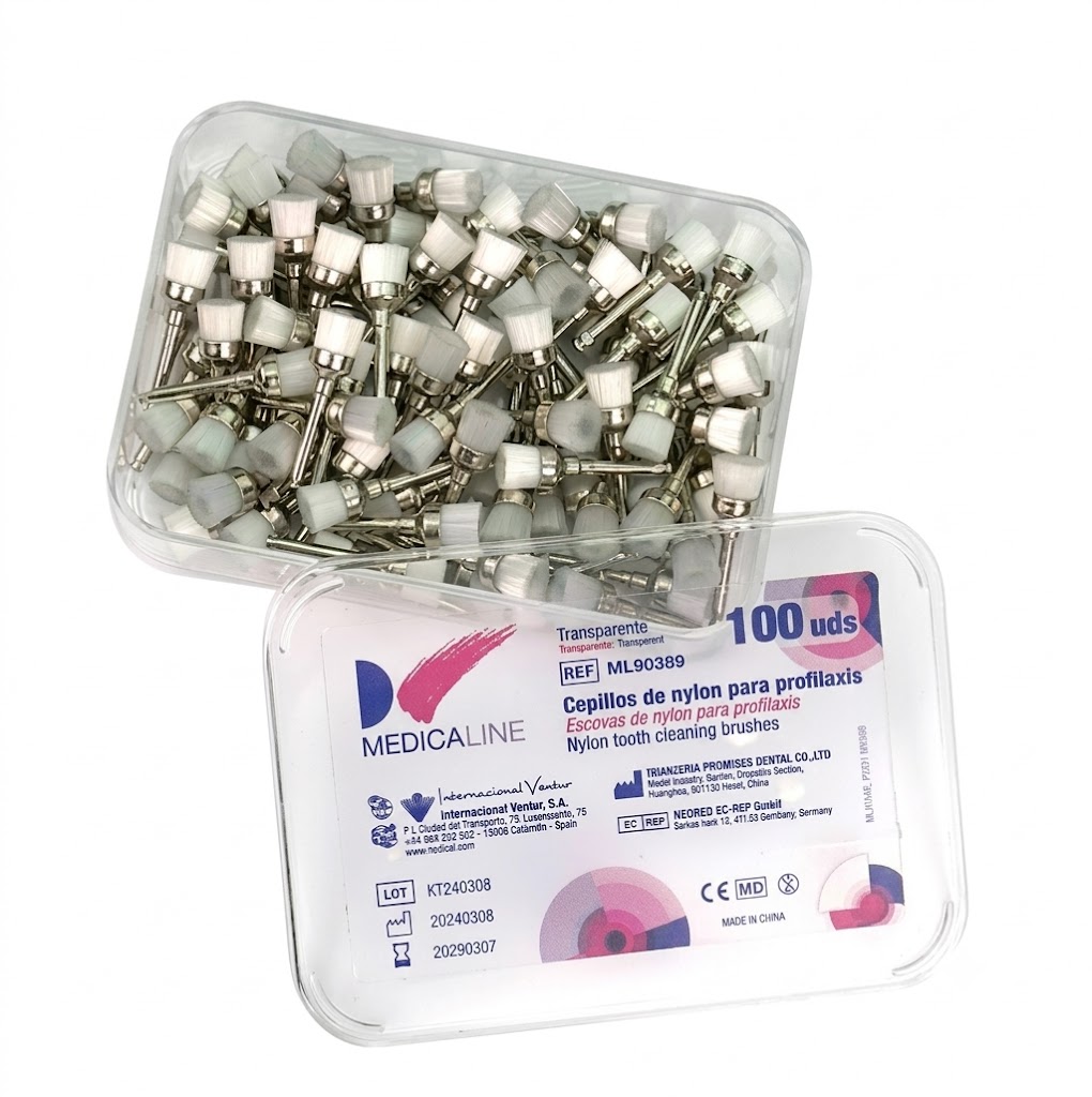 CEPILLOS PROFILACTICOS DE COLORES  CAJA X 100 UNIDADES