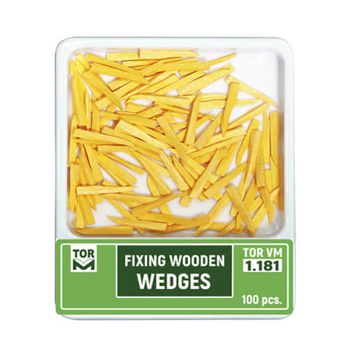 CUÑA DE MADERA TOR x 100