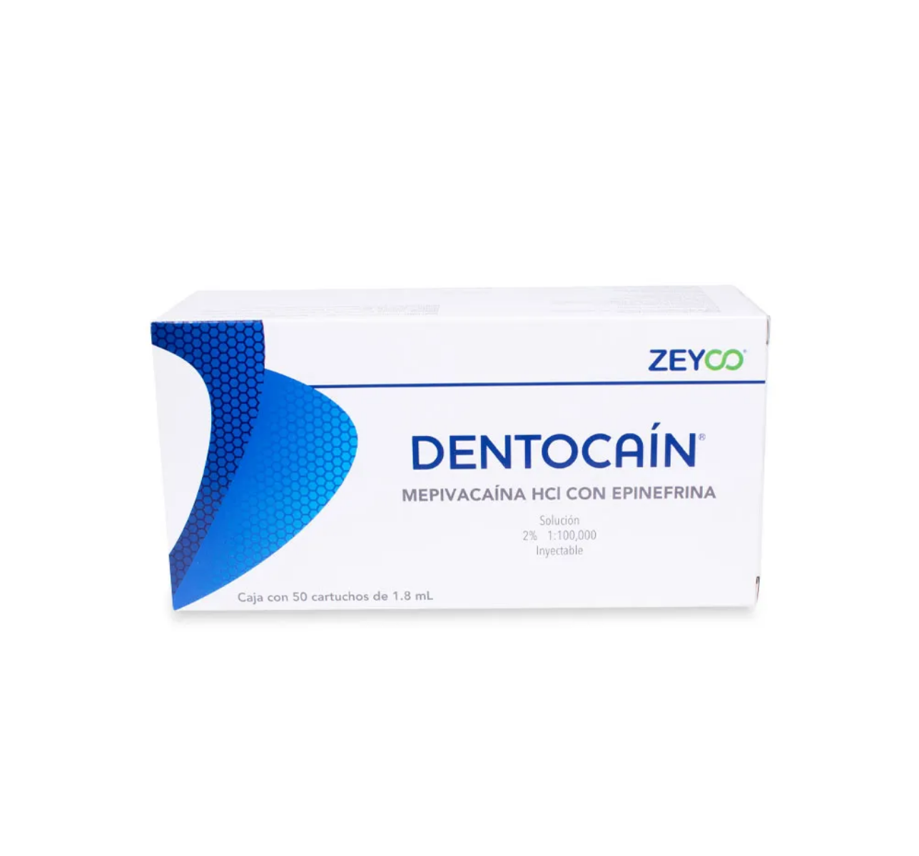 DENTOCAIN ZEYCO x 50 VIDRIO
