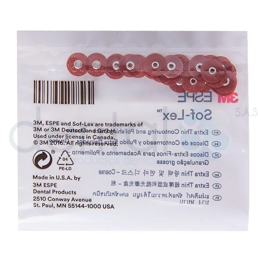 SOF-LEX DISCO SURTIDO x 20 und.